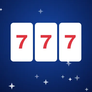 Classic Pokies Classic pokies tile with three red sevens on white reels